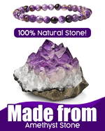 Load image into Gallery viewer, StayClear Anti-Flush Hangover Amethyst Bracelet

